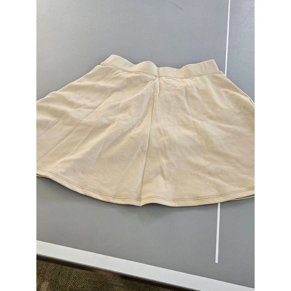 The Children's Place Light Cream Skort - Girls' Flared Design